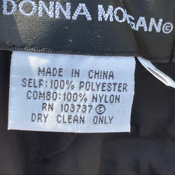 Donna Morgan Black Sleeveless Dress size 16 - Picture 7 of 8